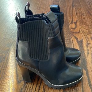 NEW BCBGeneration Black leather bootie